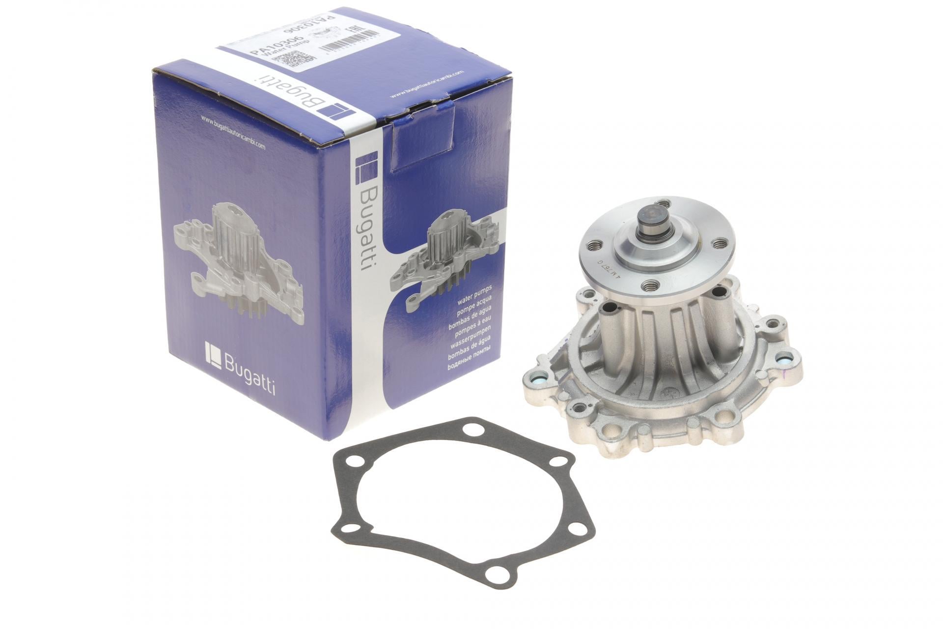 Насос воды Bugatti Toyota Land Cruiser 2.4TD 90-93/Land Cruiser Prado 3.0D 02- R/B 8 лопаток PA10306 (25589478)