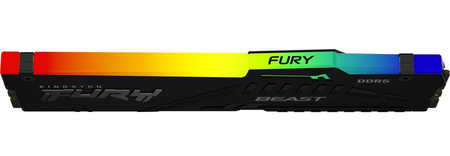 Оперативная память Kingston FURY Beast DDR5 16 Gb 5600MHz RGB KF556C40BBA-16 (616084) - фото 4