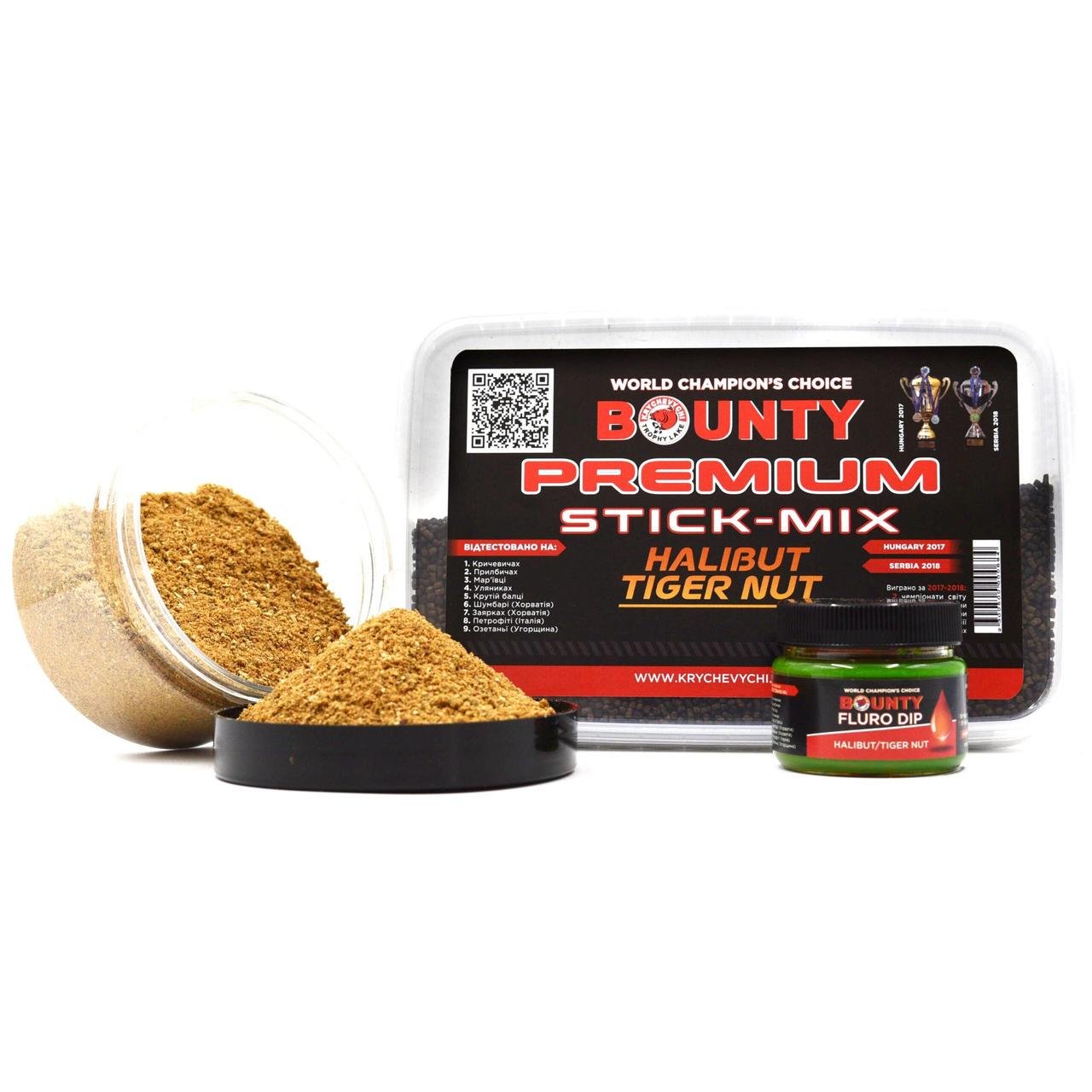Стик-микс Bounty Krychevychi Halibut/Tiger Nut (HT038)