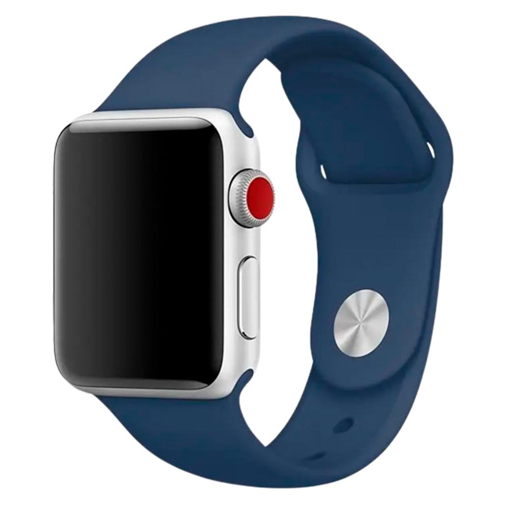 Ремешок для часов DK Apple Watch Sport Band 42 мм adaptor Navy Blue