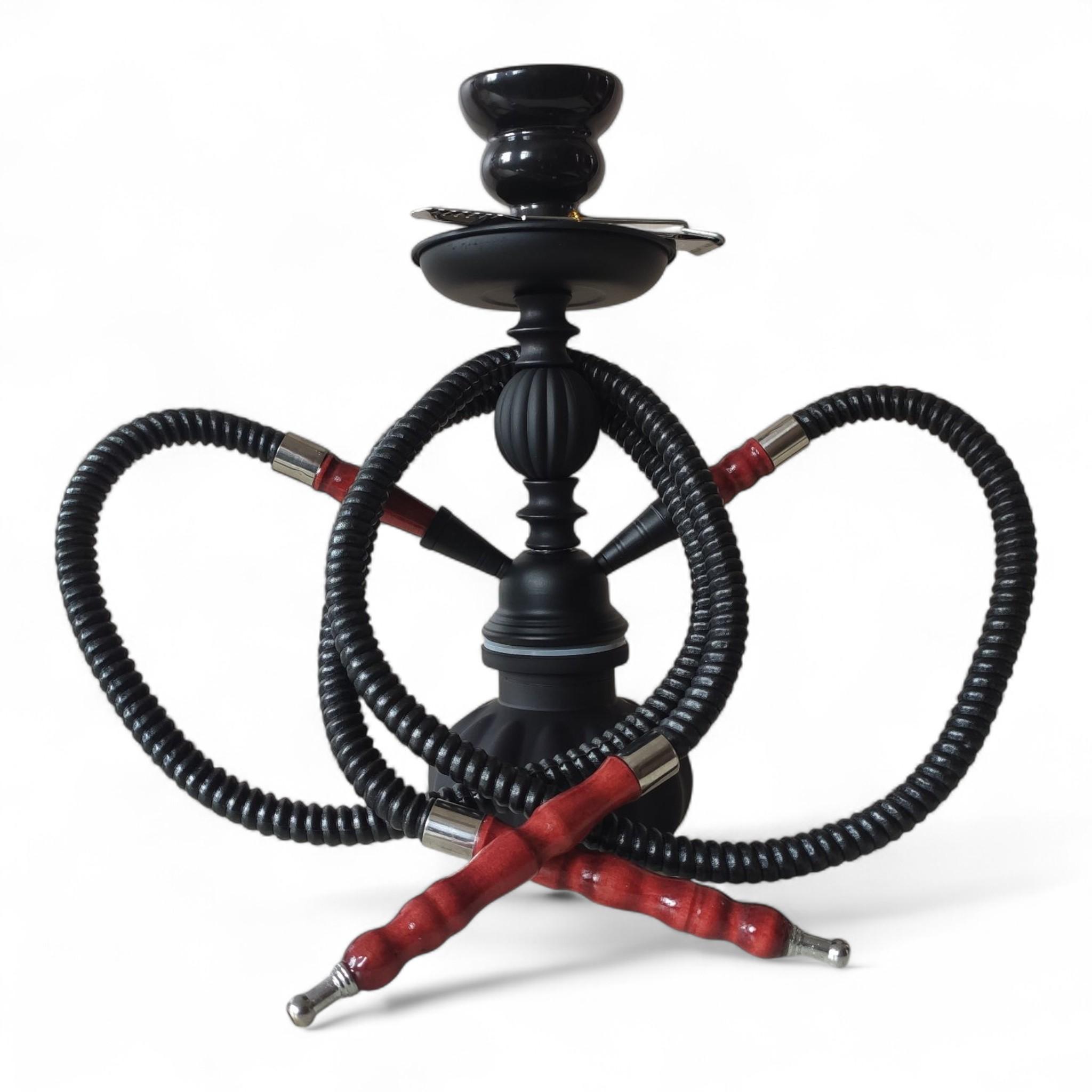 Кальян Hookah Smile на 2 персоны 28 см Black (26201834)