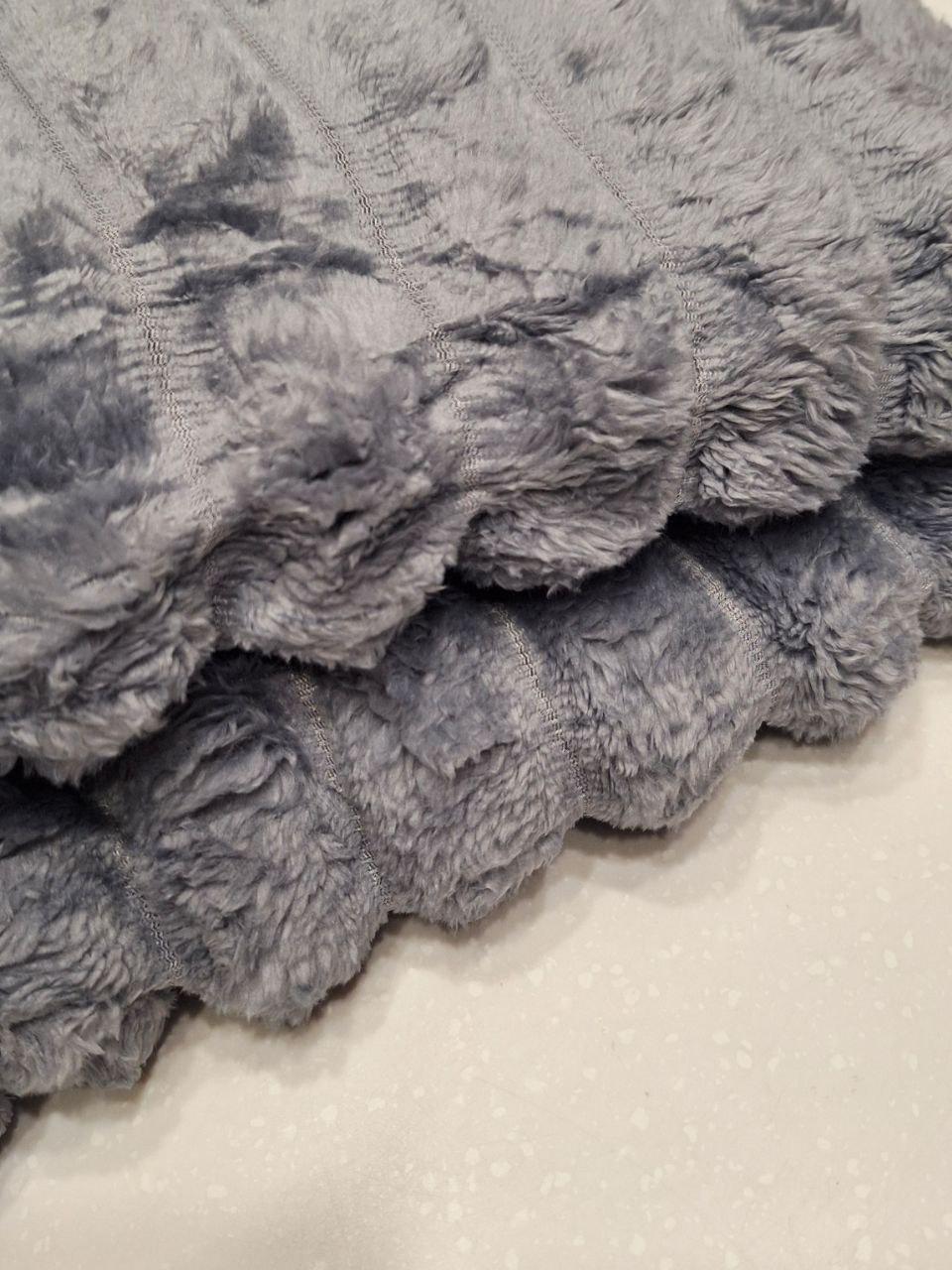 Плед флисовый Шарпей 150x200 см Серо-голубой (1711) - фото 3 Плед флисовый Шарпей 150x200 см Серо-голубой (1711) - фото 3