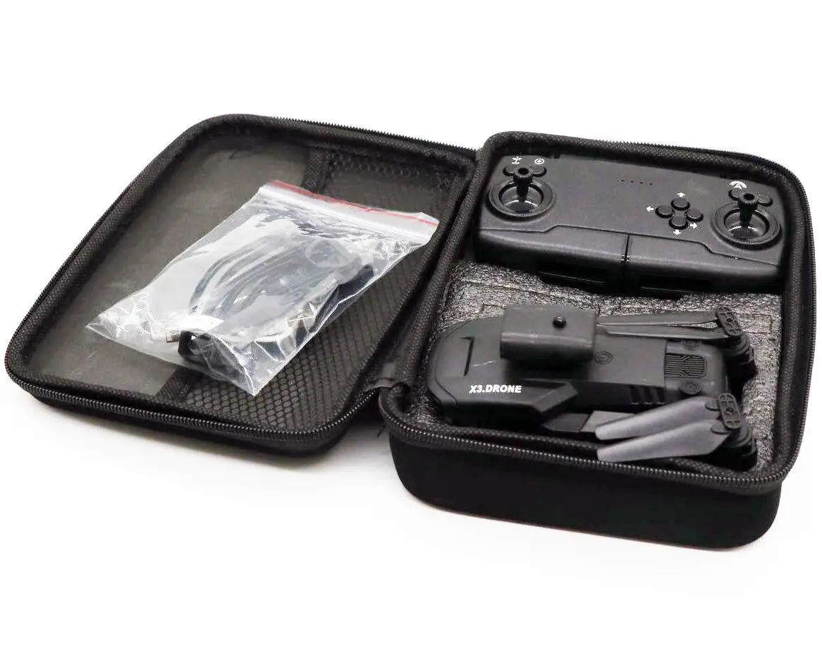 Квадрокоптер дрон X3 WiFi камерой складной в кейсе (25019055) - фото 9 Квадрокоптер дрон X3 WiFi камерой складной в кейсе (25019055) - фото 9
