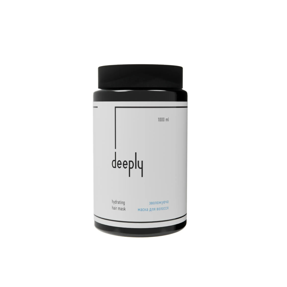 Маска зволожуюча deeply hydrating hair mask 1000 мл