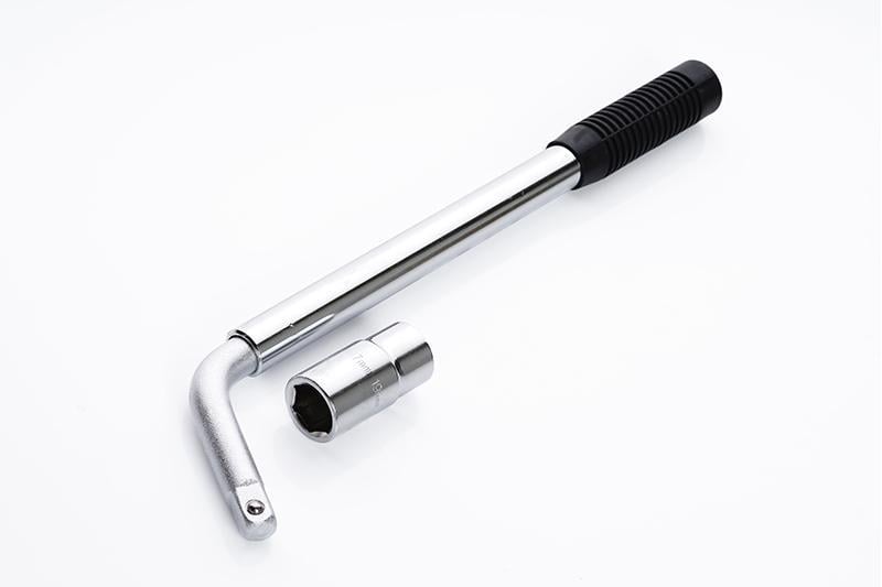 Ключ колесный Г-образный телескопический Сила 17х19 мм 340-500 мм (202622)