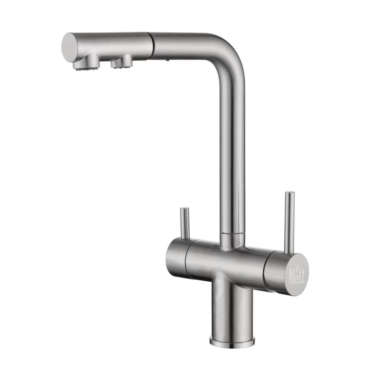 Смеситель кухонный Nett FWS-33 комбинированный 4в1 (2999642965)