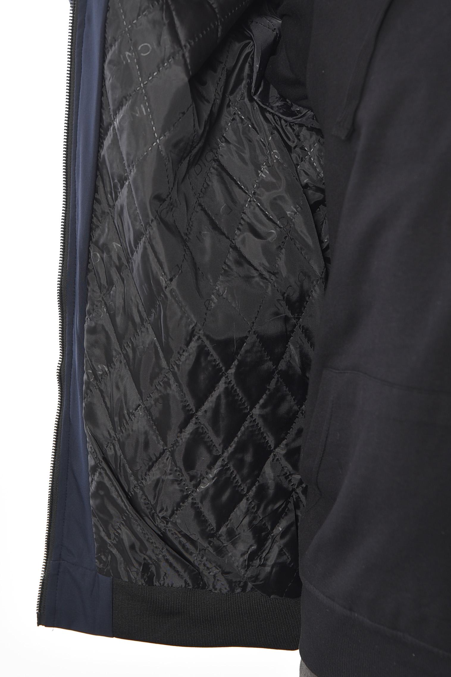 Бомбер мужской батальный однотонный 9XL Темно-синий (190562) - фото 4 Бомбер мужской батальный однотонный 9XL Темно-синий (190562) - фото 4