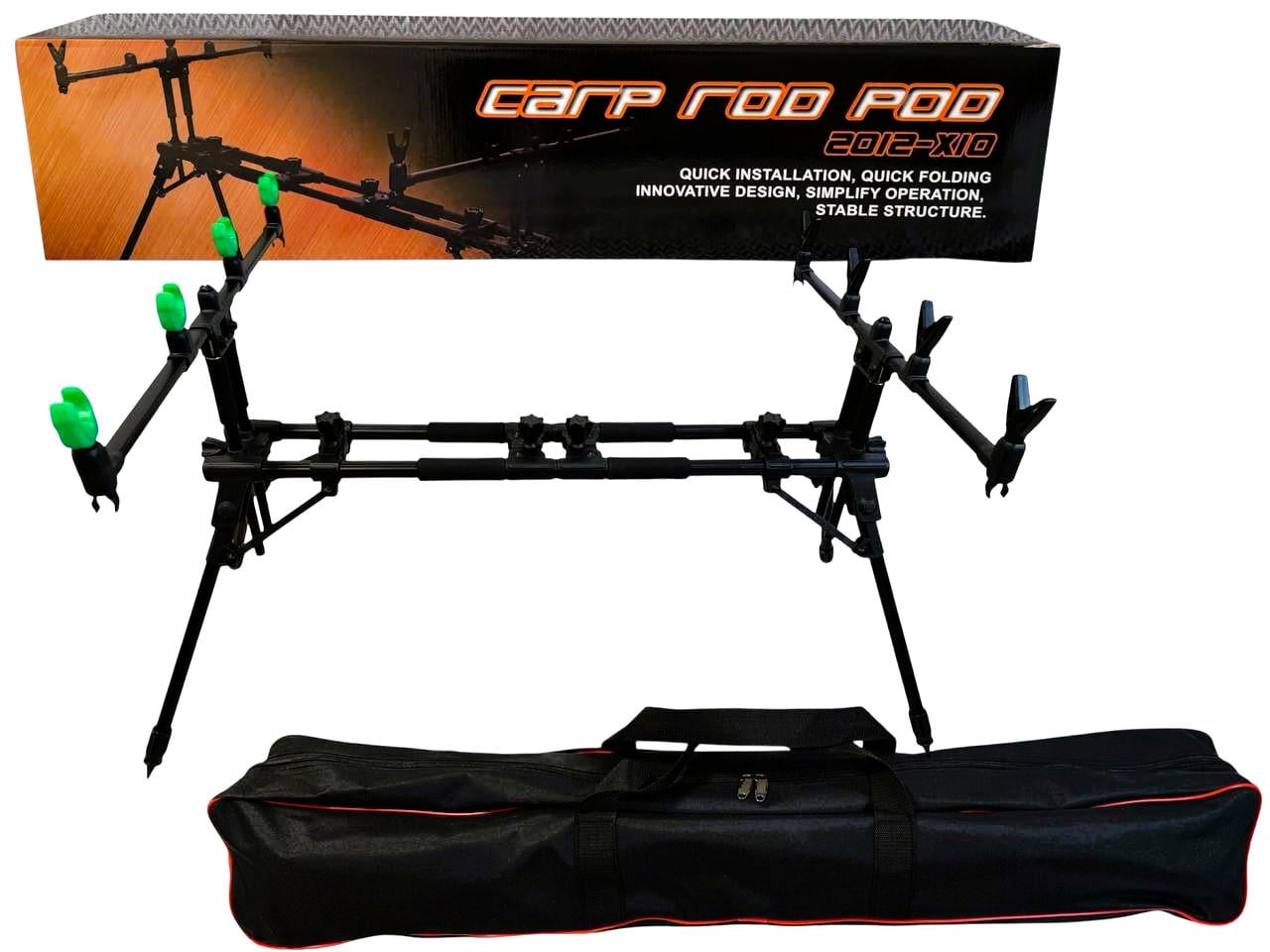 Род-Под EOS 2012-X10 на 4 удилища/8 рогачей/трансформер/чехол (2085301655)