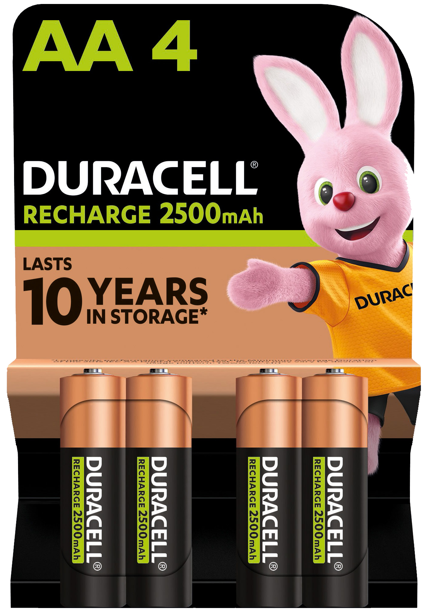 Акумулятор Duracell HR6 AA 2500 mAh 4 шт. (UG-HT7005001)
