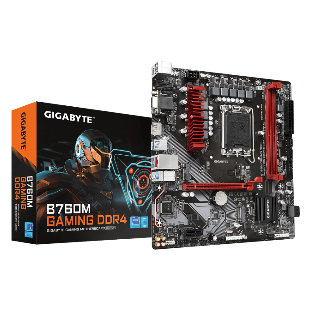 Материнська плата Gigabyte B760M GAMING DDR4 Intel B760 LGA1700 2xDDR4 Gaming Series MicroATX (570717) - фото 4