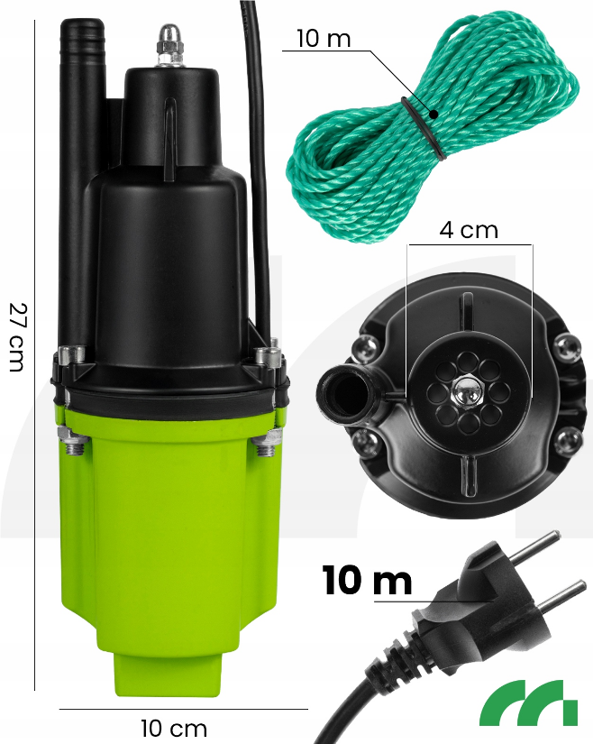 Дренажний насос для чистої води MalTec 480 Вт 1080 л/год - фото 2 Дренажний насос для чистої води MalTec 480 Вт 1080 л/год - фото 2