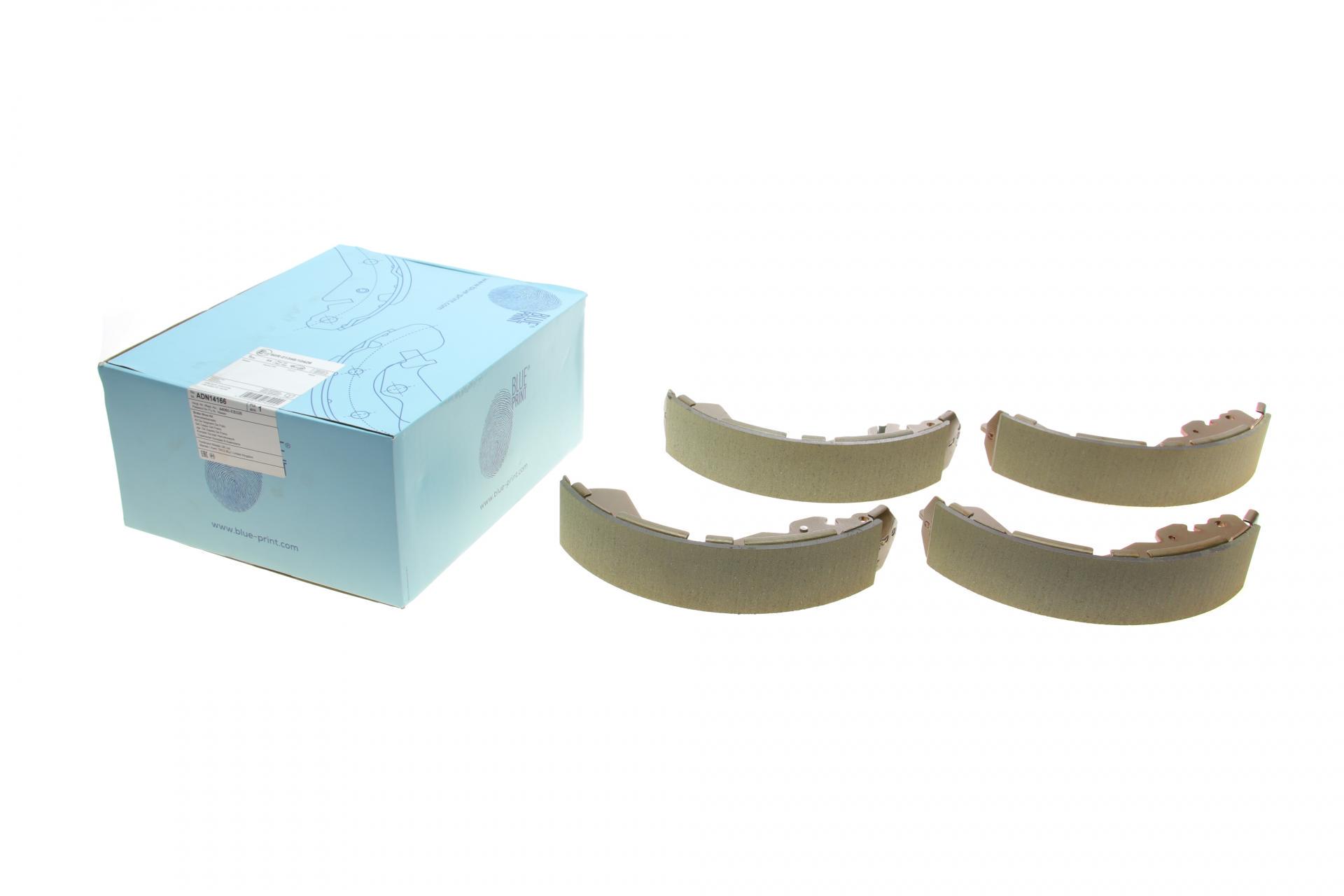 Колодки тормозные задние BLUE PRINT для Nissan NP300 Navara 05- барабанные (ADN14166)