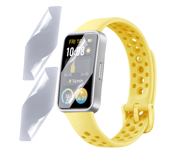 Пленка противоударная гидрогелевая Hydrogel Film для Huawei Band 9 6 шт. Transparent