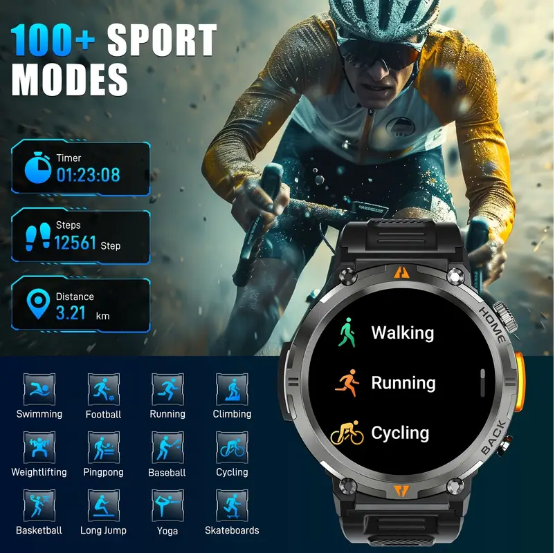 Смарт-годинник Eigiis ke3 PRO GPS 3 атмосфери два ремені (29504797) - фото 5 Смарт-годинник Eigiis ke3 PRO GPS 3 атмосфери два ремені (29504797) - фото 5