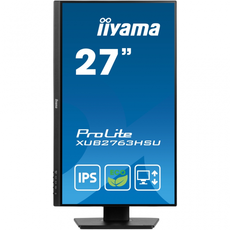 Монітор iiyama XUB2763HSU-B1 безрамковий IPS 1920x1080 Full HD 27"/4W - фото 2