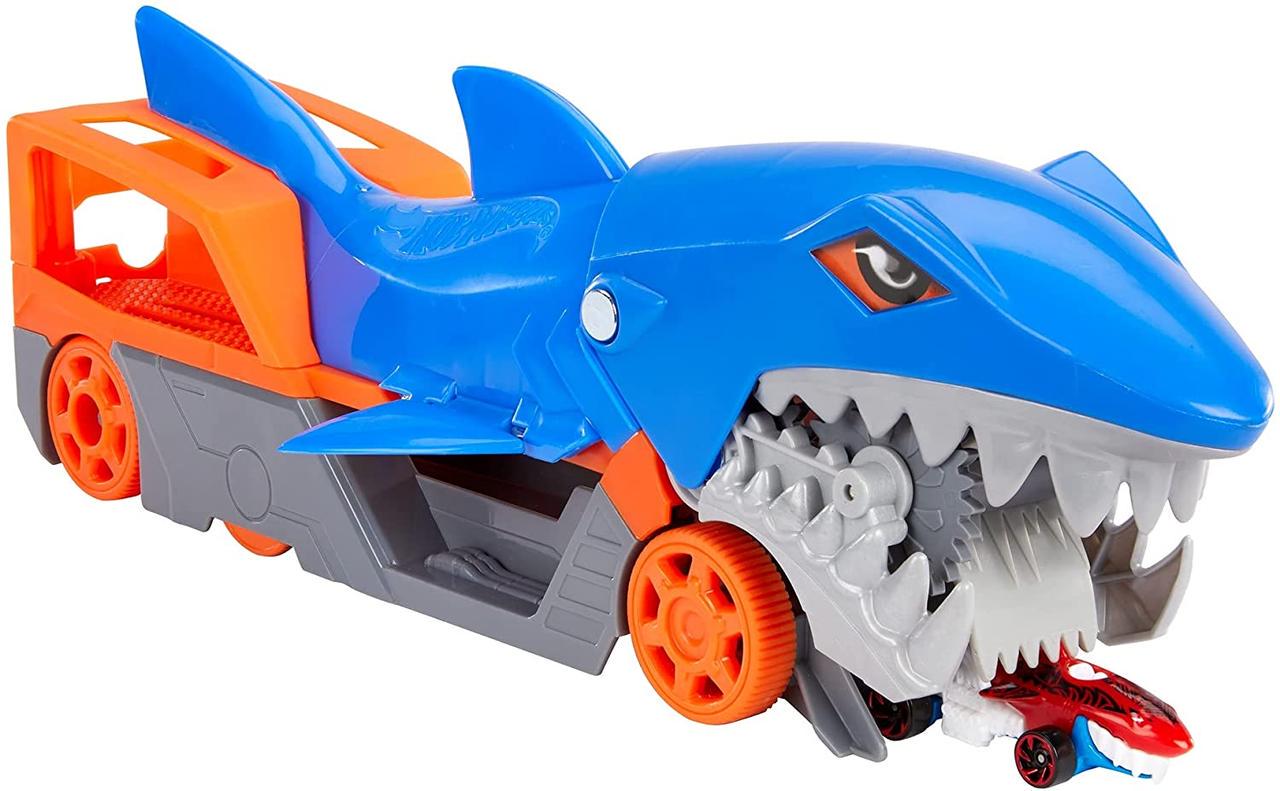 Набор игровой Hot Wheels Shark Chomp Transporter (GVG36)