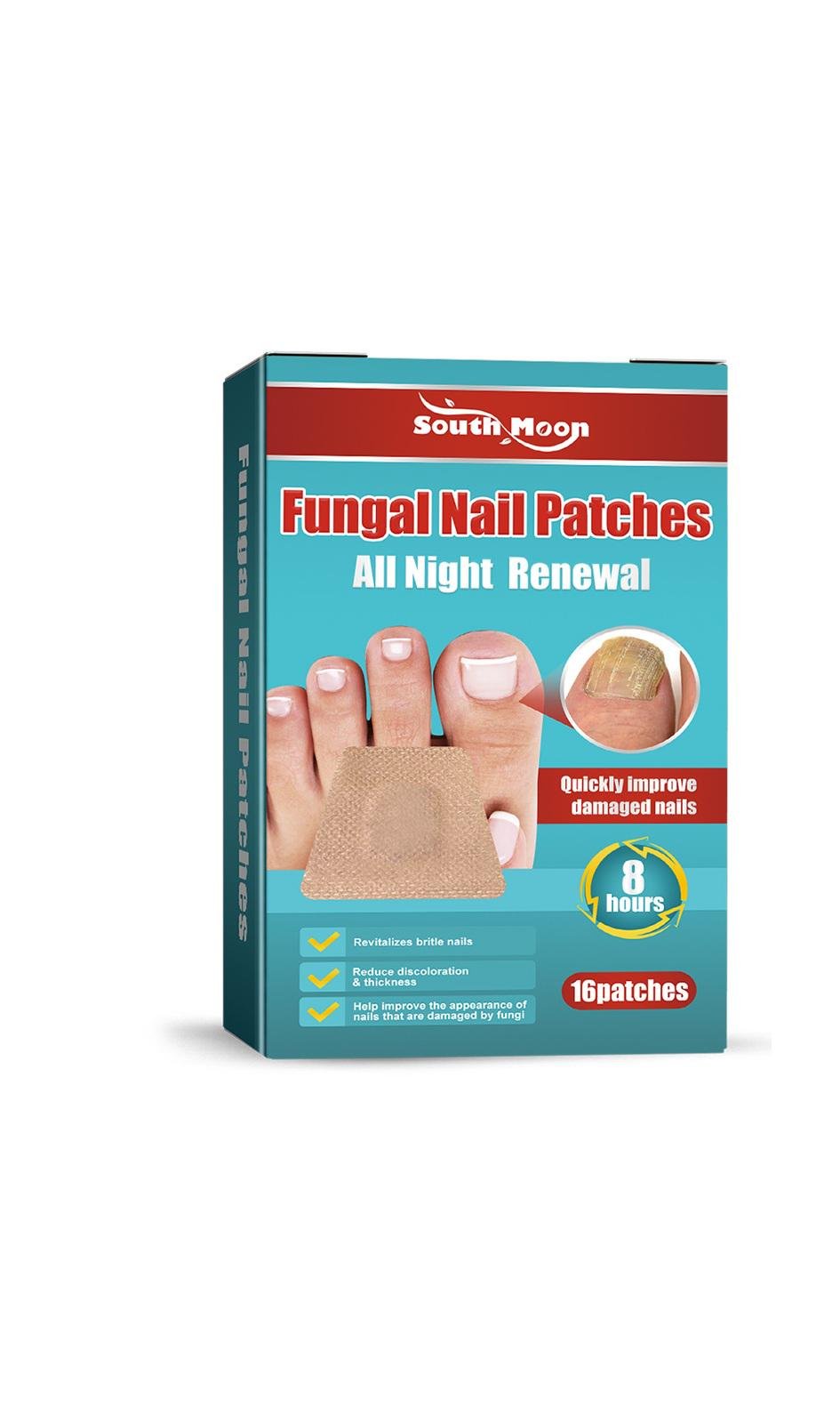 Пластир-наклейки для корекції врослого нігтя Nail Patches 16 шт. (29360)
