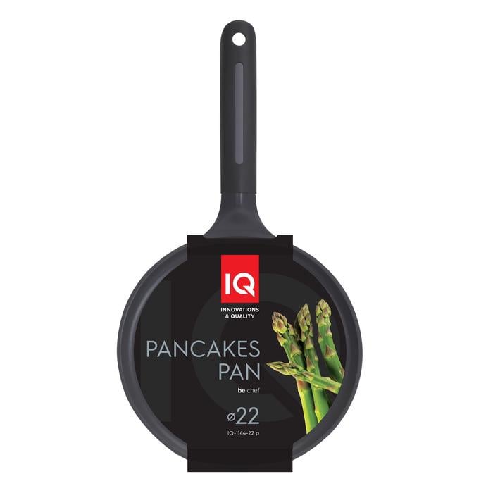 Сковорода млинцева IQ Be Chef алюміній 22 см Сірий (2673914)