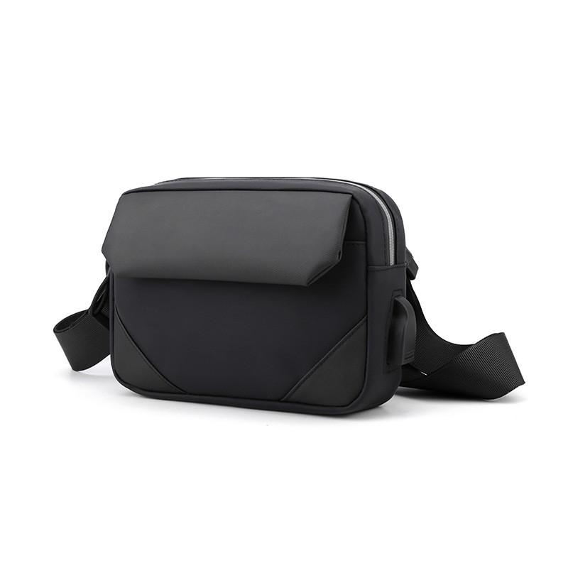 Сумка чоловіча через плече Lesko 081 Black (1638097182)