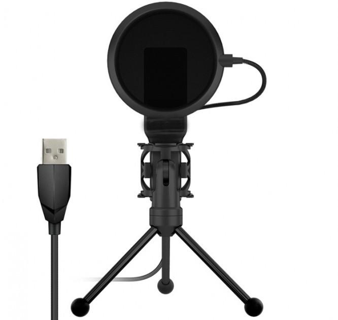 Микрофон студийный настольный конденсаторный SF-777