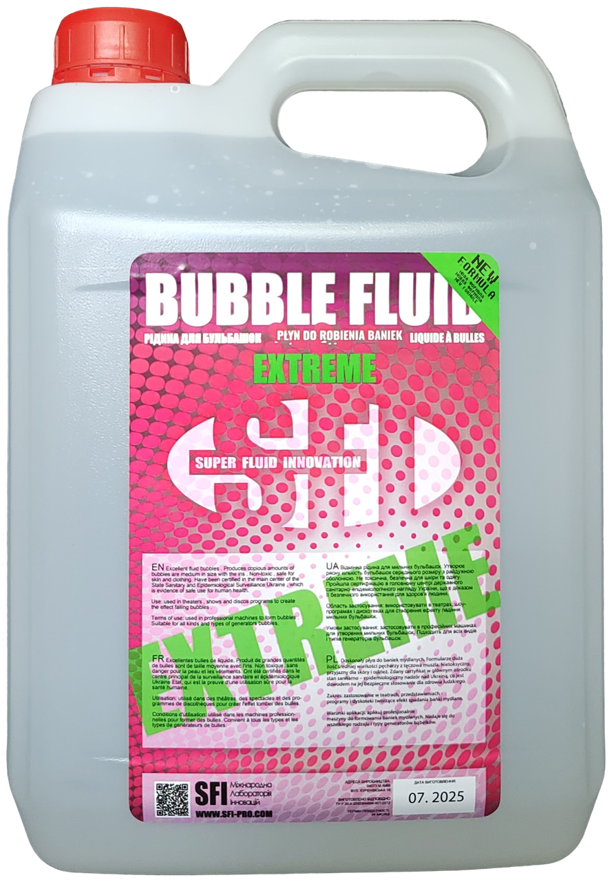 Мыльные пузыри SFI Bubble Extreme 3 л (3014308814)