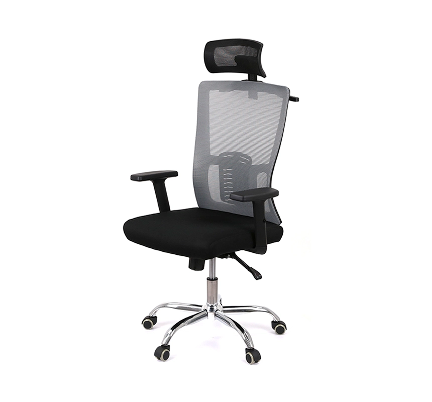 Крісло з регулюванням підголівника АКЛАС Еліот ANF Сірий (00147343)