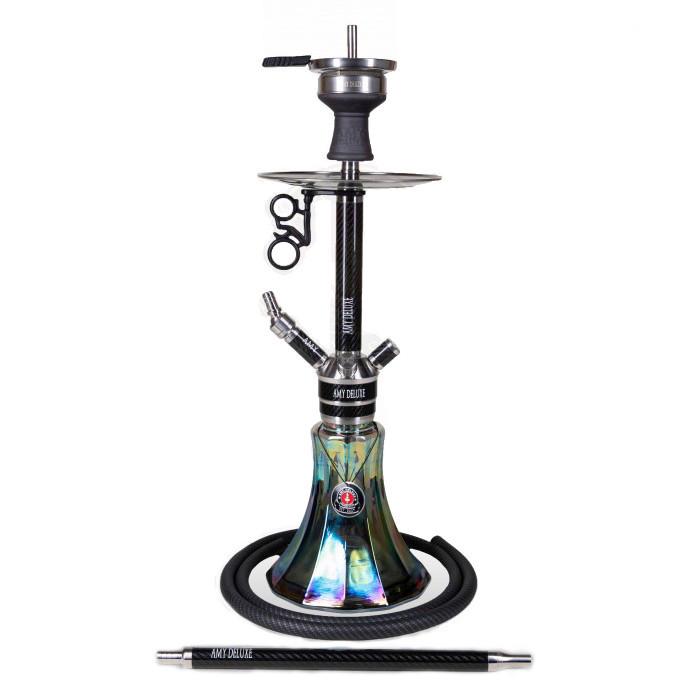 Кальян AMY Deluxe SS 22.02R Carbonica Pride S на 1 персону 65 см Черный/Черный (1023496733)
