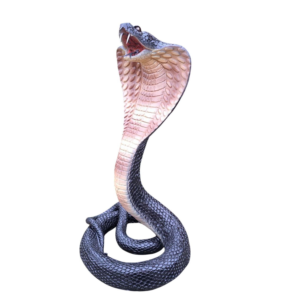 Статуетка Змія Кобра Чорний (4183)