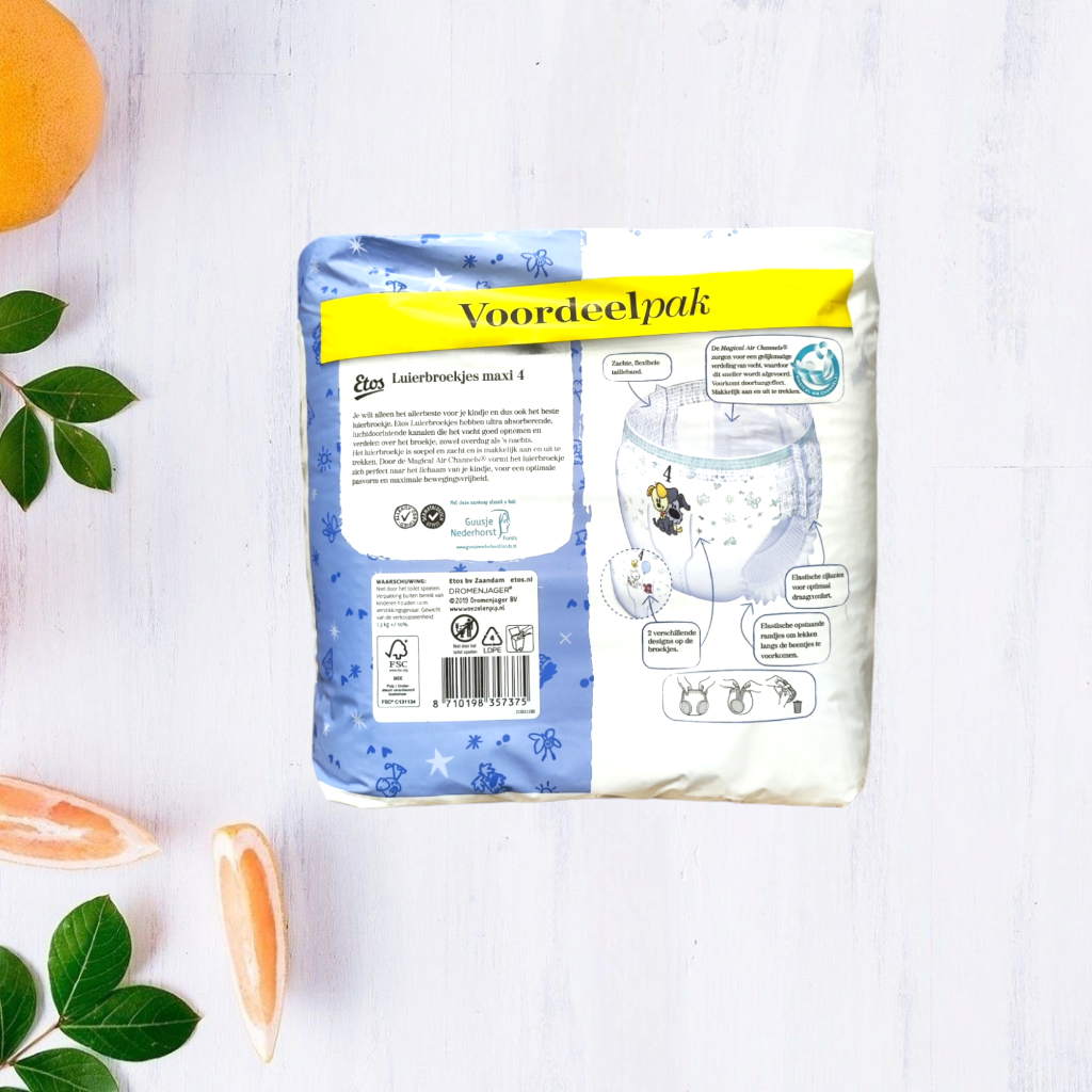 Підгузки-трусики Etos Maxi 4 8-15 кг 36 шт. - фото 2 Підгузки-трусики Etos Maxi 4 8-15 кг 36 шт. - фото 2