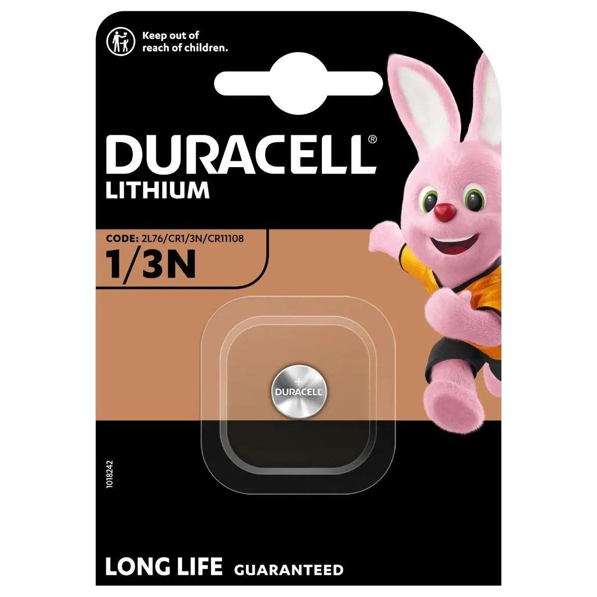 Батарейка Duracell Hight Power Lithium CR1/3N/2L76 3 V (100568)