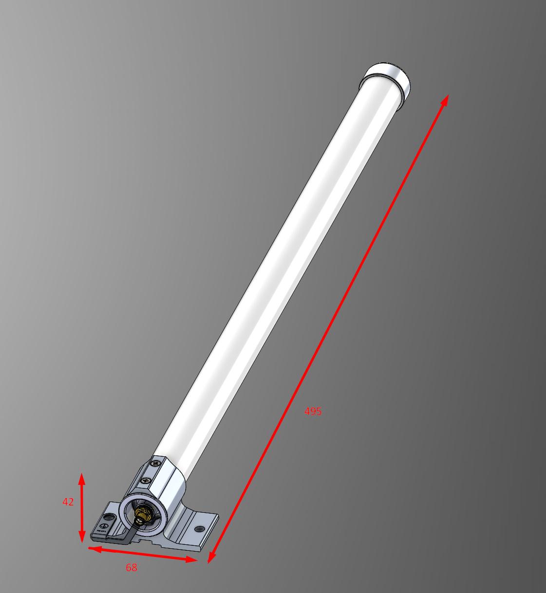 Антена Mikrotik 868_Omni_antenna - фото 4