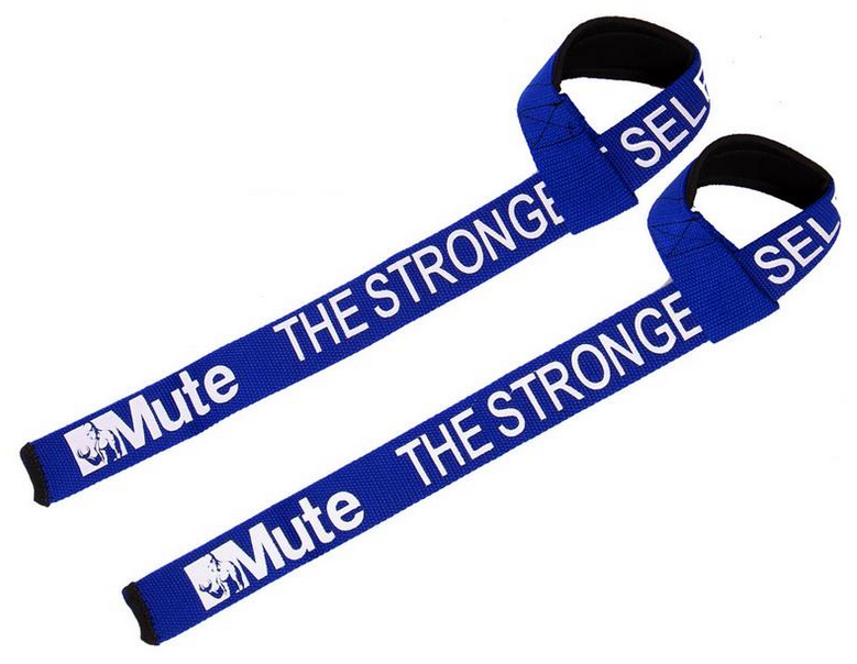 Лямки для тяги MUTE 9153-2 2 шт. Синий