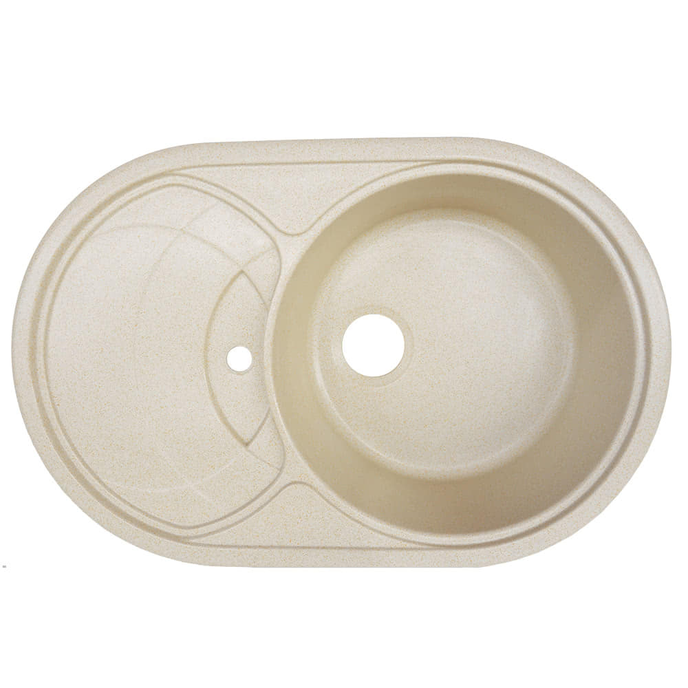 Мойка кухонная Platinum Lira 7750S Песок (20937) Мойка кухонная Platinum Lira 7750S Песок (20937)