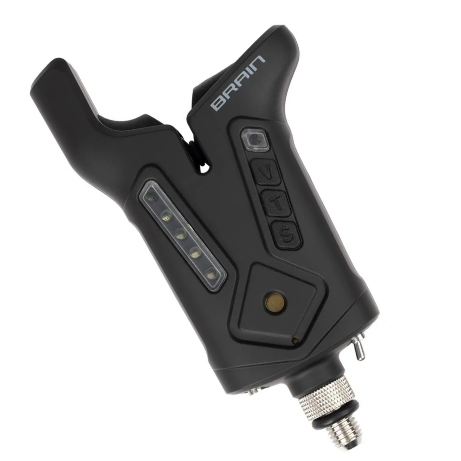 Сигнализатор поклевки электронный Brain Wireless Bite Alarm F-1 AAA Белый светодиод Black (1858.80.83)