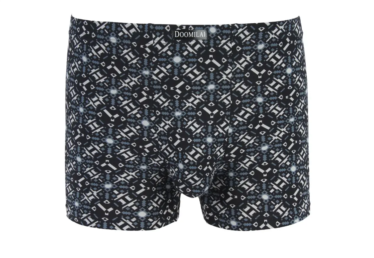 Мужские боксеры Батал стрейчевые Indena doomilai 5XL 2 шт. Серый (01487)