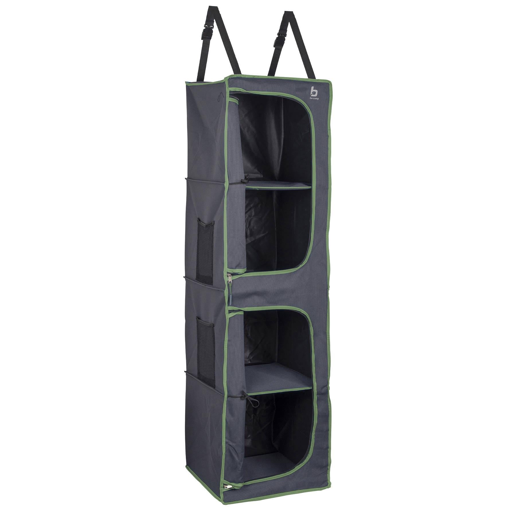 Шкаф-органайзер Bo-Camp 4 Compartments 2 Doors подвесной складной Антрацит