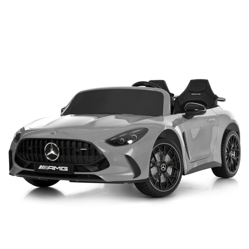 Детский электрический автомобиль Bambi Mercedes-Benz 24V двухместный до 50 кг Серый (DE-169-E-919)