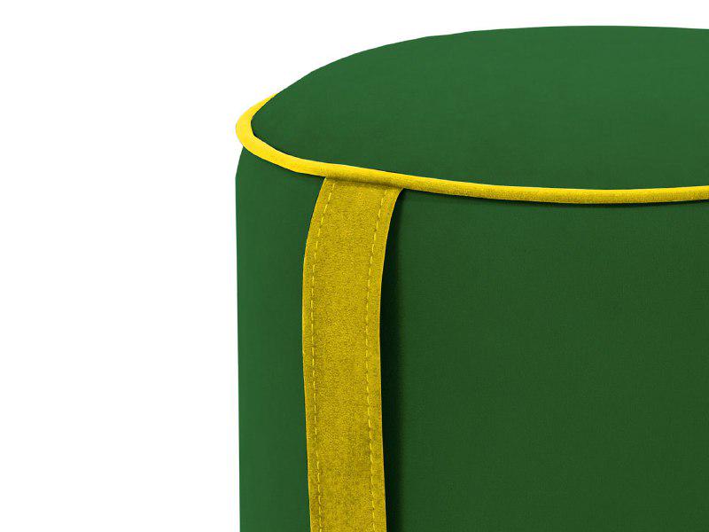 Пуф Round 30х46х30 см Зеленый (Арт.66) - фото 3 Пуф Round 30х46х30 см Зеленый (Арт.66) - фото 3