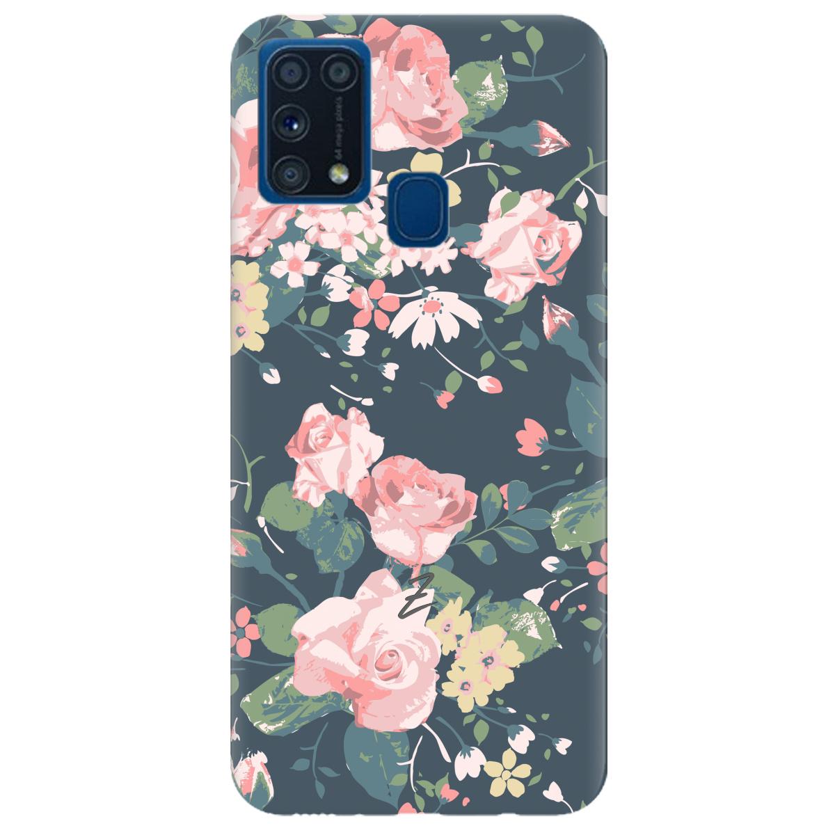 Силіконовий чохол Zorrov для Samsung Galaxy M31 - Florista (14190040046097580) - фото 1