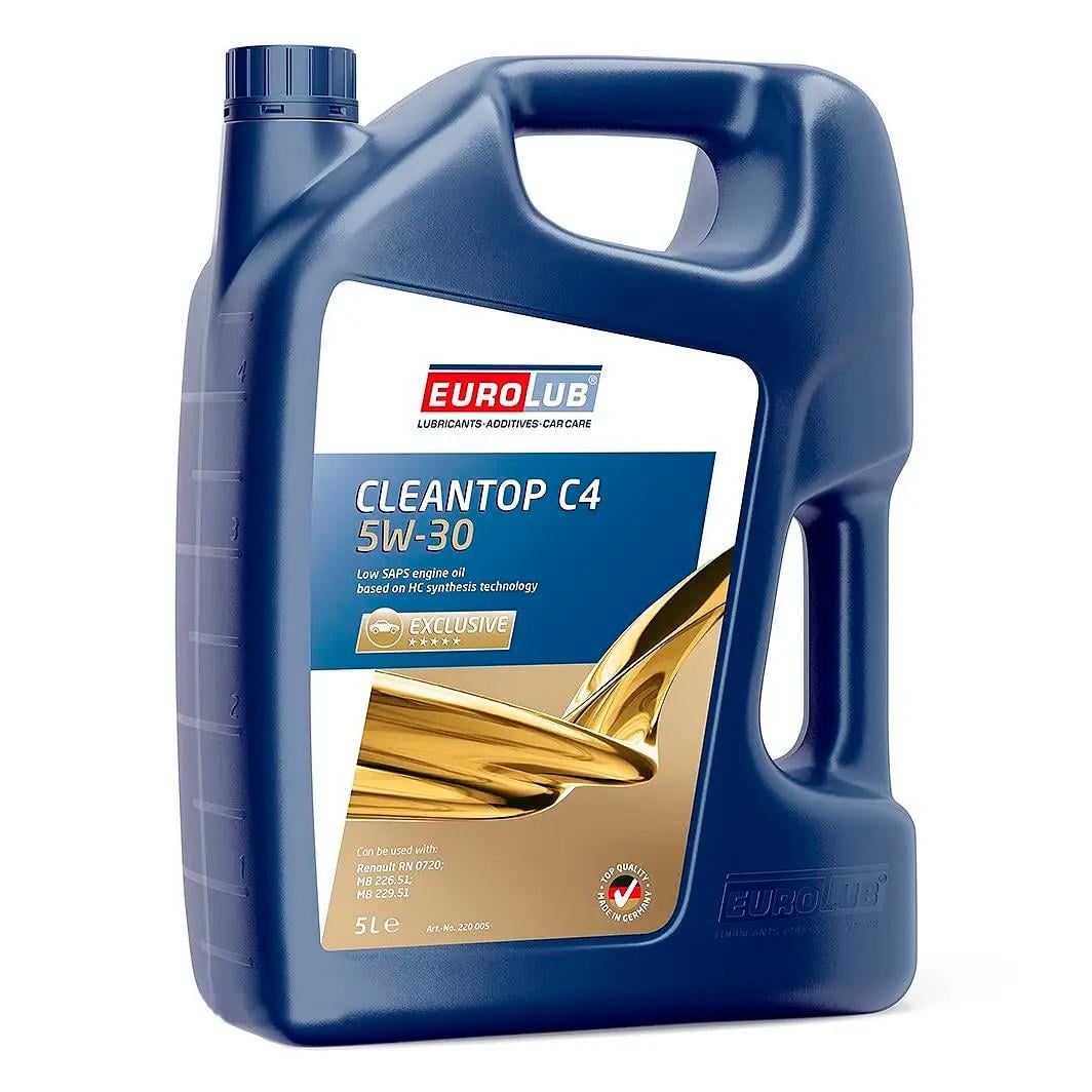 Моторное масло EuroLub Cleantop C4 Sae 5W-30 5 л (45625)