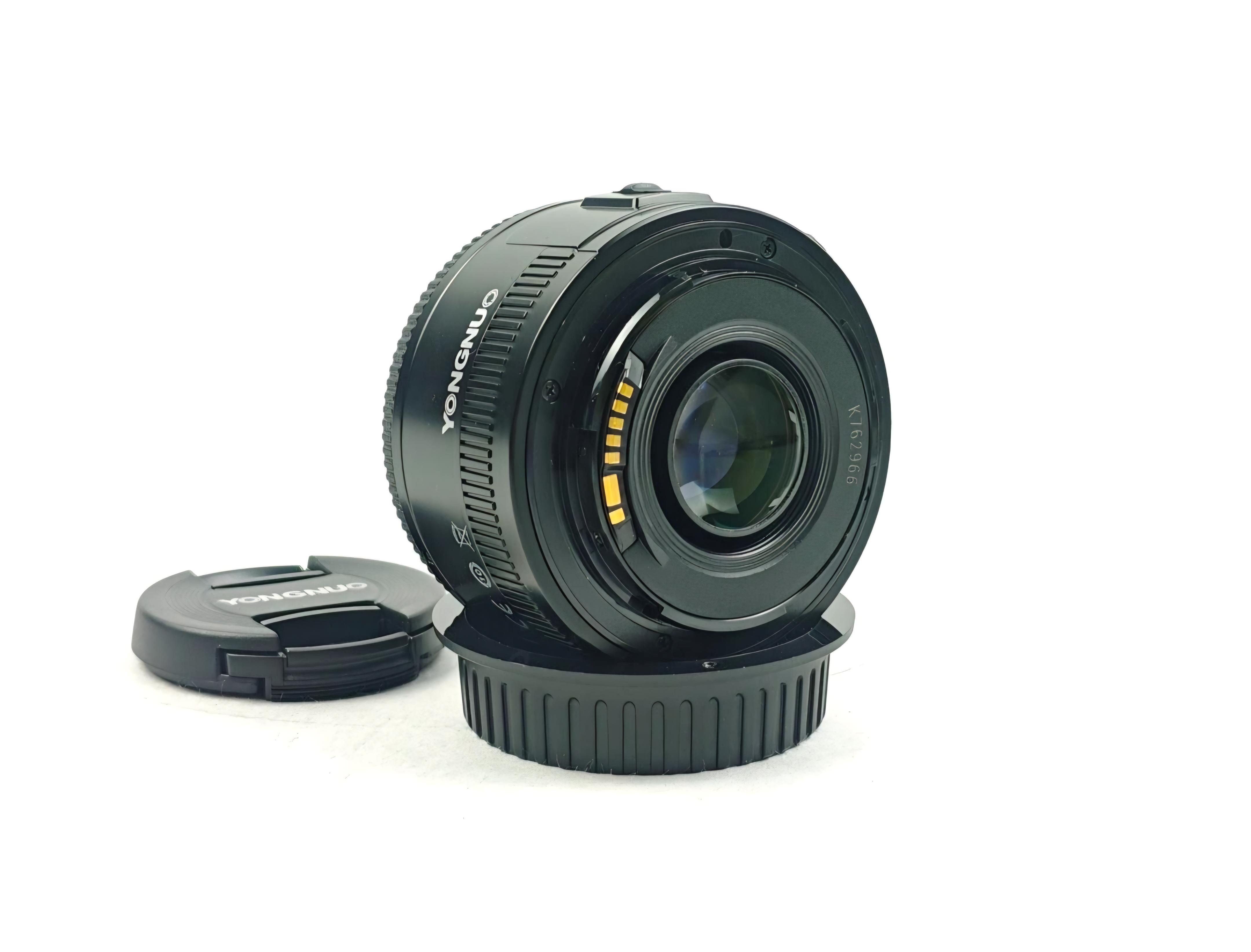 Объектив Yongnuo yn50mm f/1.8 для Canon 50 мм (32149085)