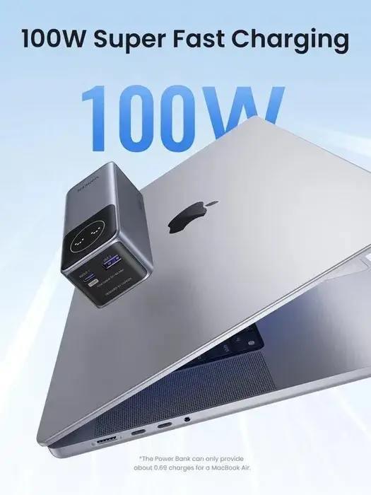 Повербанк UGREEN 12000 mAh 100W PB724 (26389520) - фото 7 Повербанк UGREEN 12000 mAh 100W PB724 (26389520) - фото 7