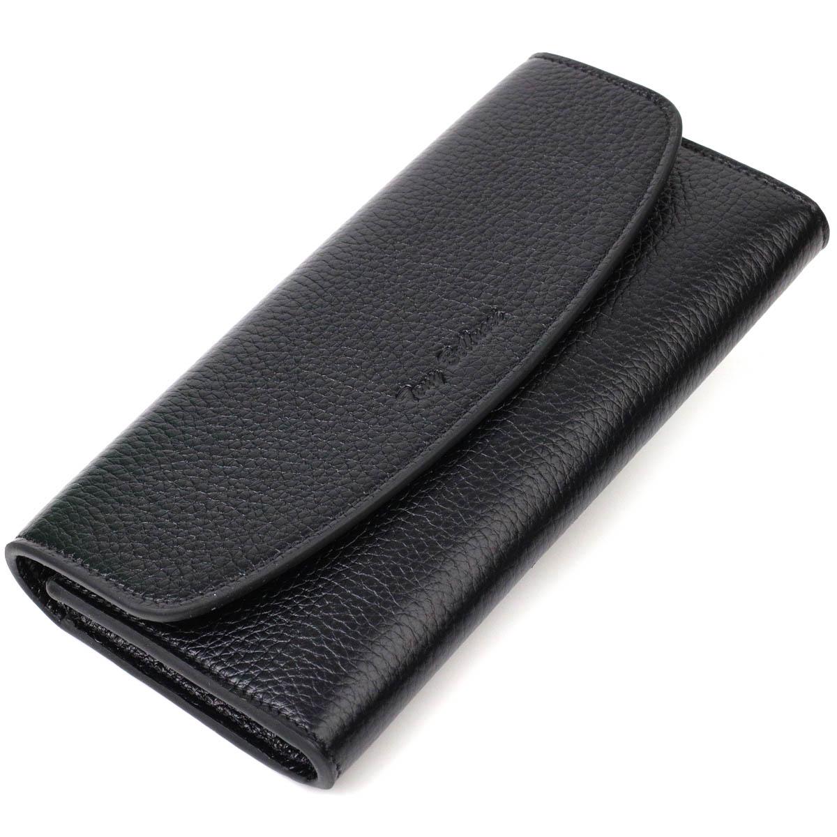 Гаманець жіночий Tony Bellucci Wallet 21966 з натуральної шкіри Чорний (56167)