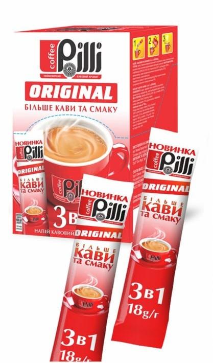 Кава в стіках Pilli 3в1 18 г