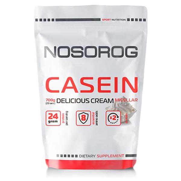 Протеин Nosorog Nutrition Casein 700 g /23 servings/ Delicious Cream - фото 1