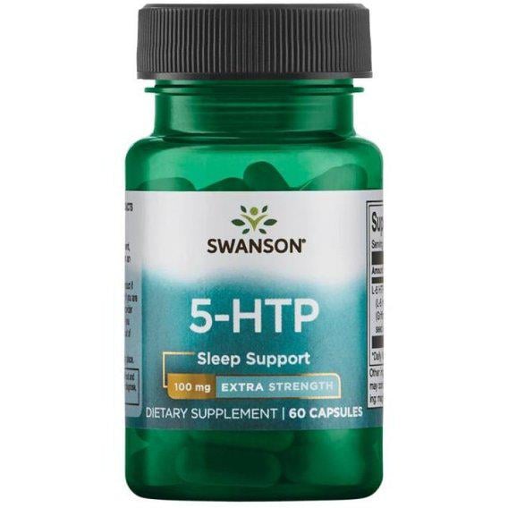 Триптофан Swanson 5-HTP Sleep Support 100 мл 60 Caps (SWA-02518)