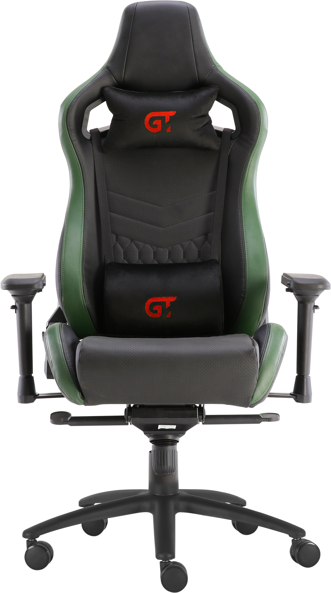 Кресло геймерское GT Racer X-0718 Black/Green