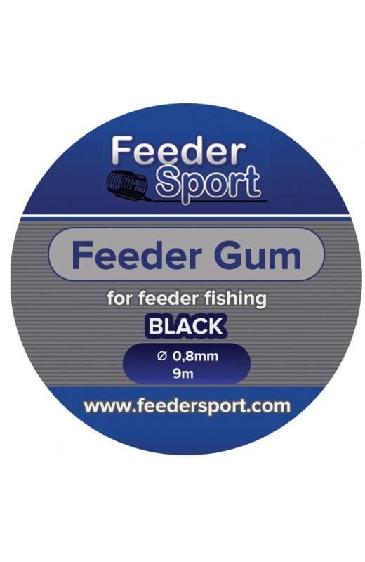 Амортизуюча гума Feeder Gum 9 м 0,80 мм Black