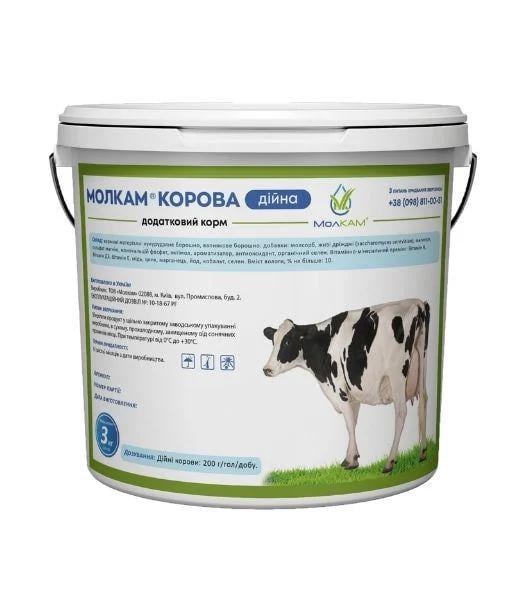 Корм для коров Молкам Корова дойная 3 кг