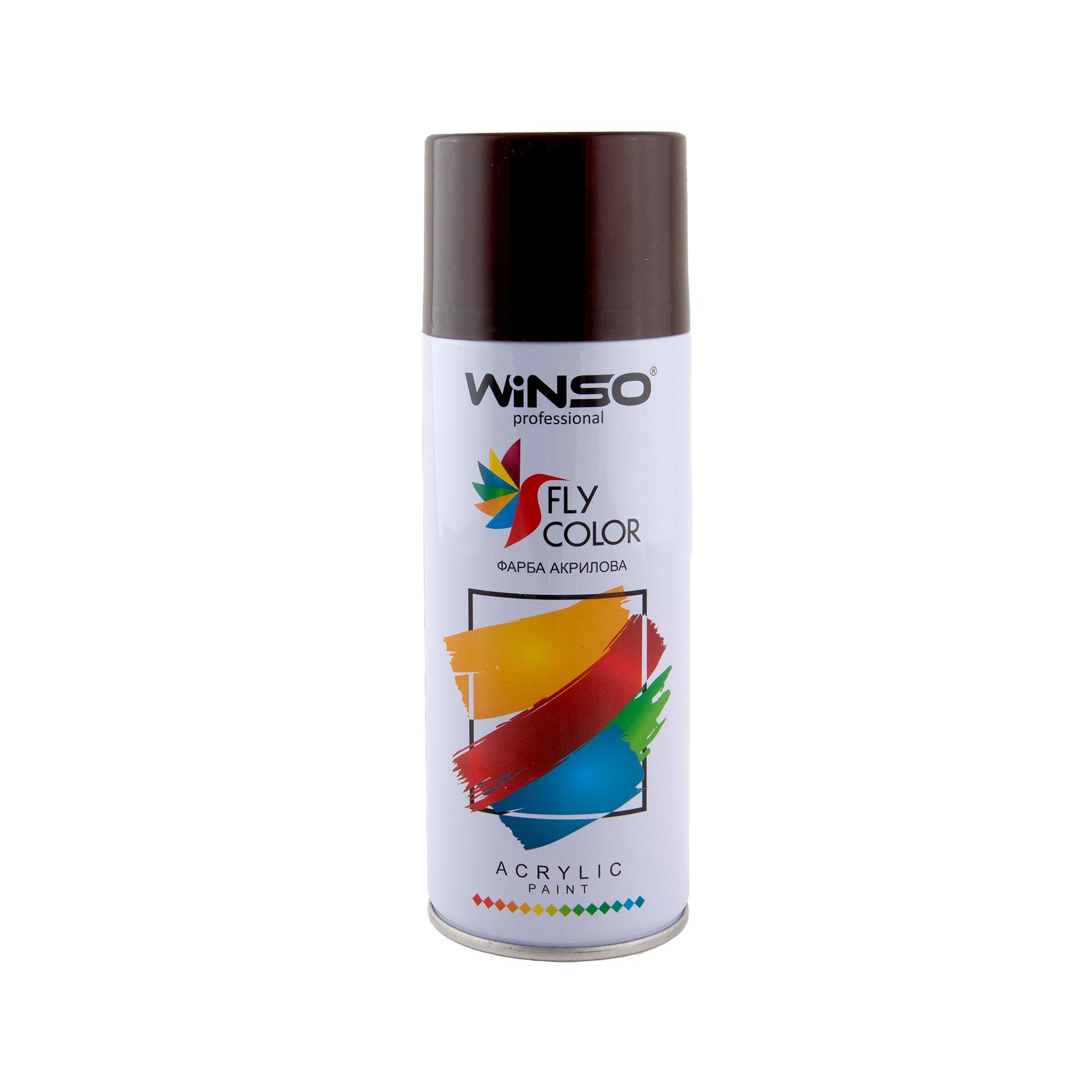 Краска акриловая Winso Spray 450 мл Wine Red/RAL3005 (880380)